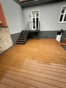 Außentreppen aus Metall,