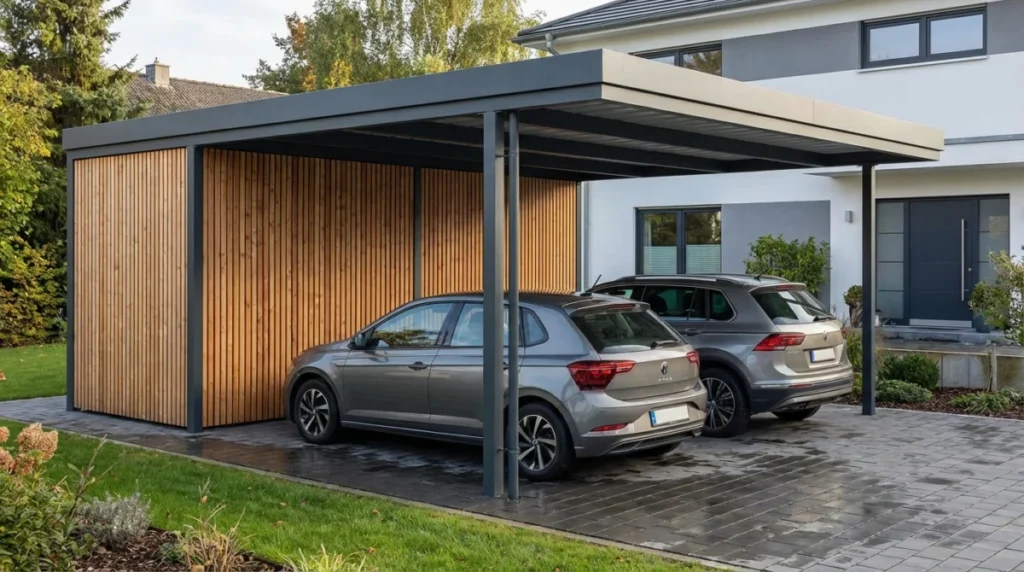Doppelcarport stahl