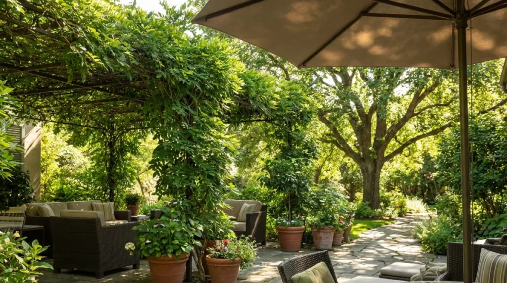 So bringen Sie Schatten in Ihren Garten