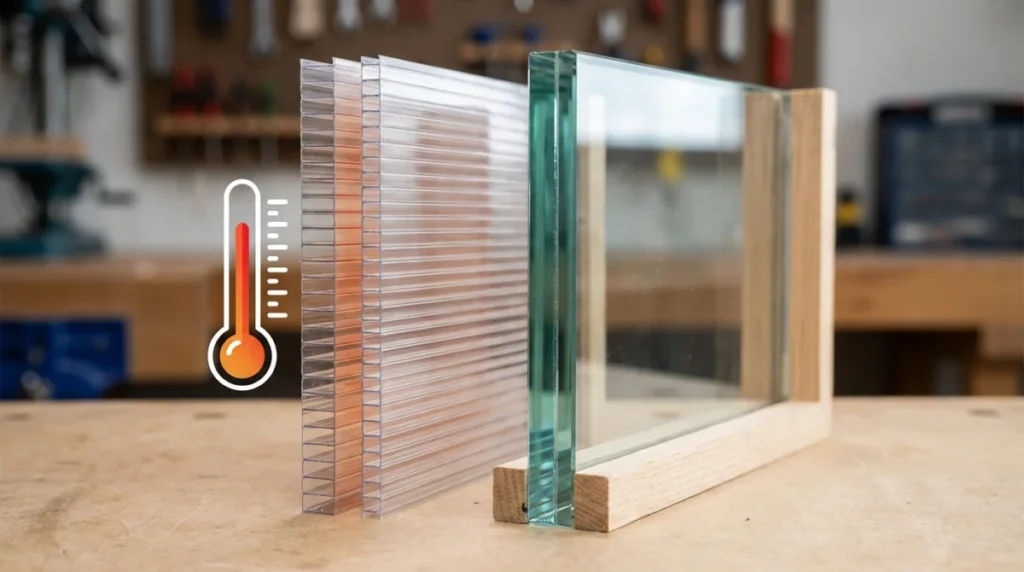 Wintergarten-Dach: Glas oder Polycarbonat im Vergleich