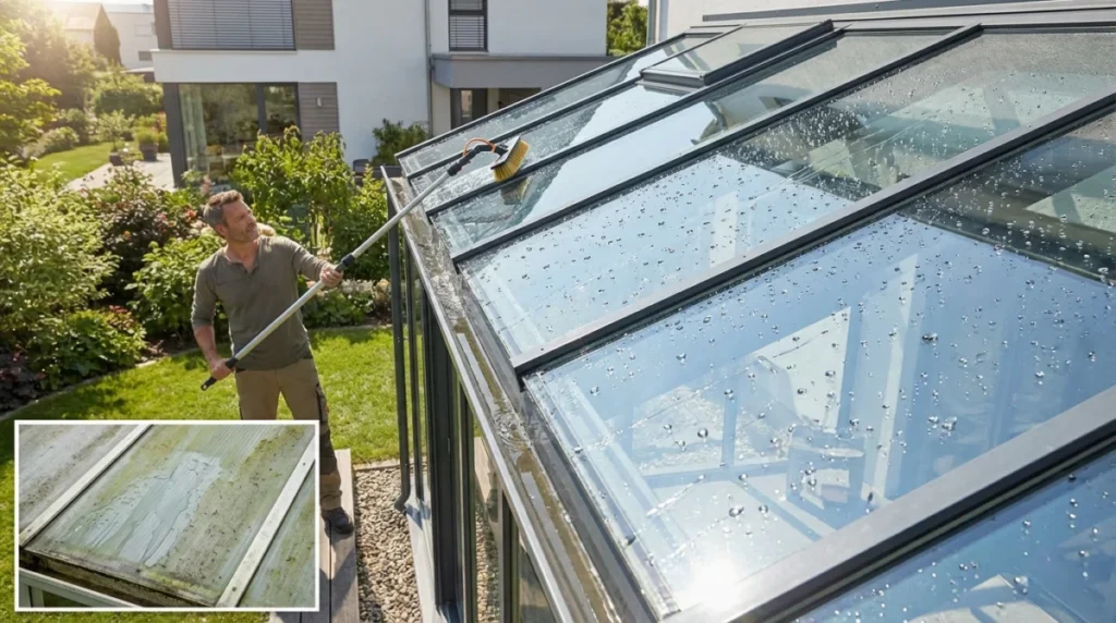 Wintergarten-Dach: Glas 